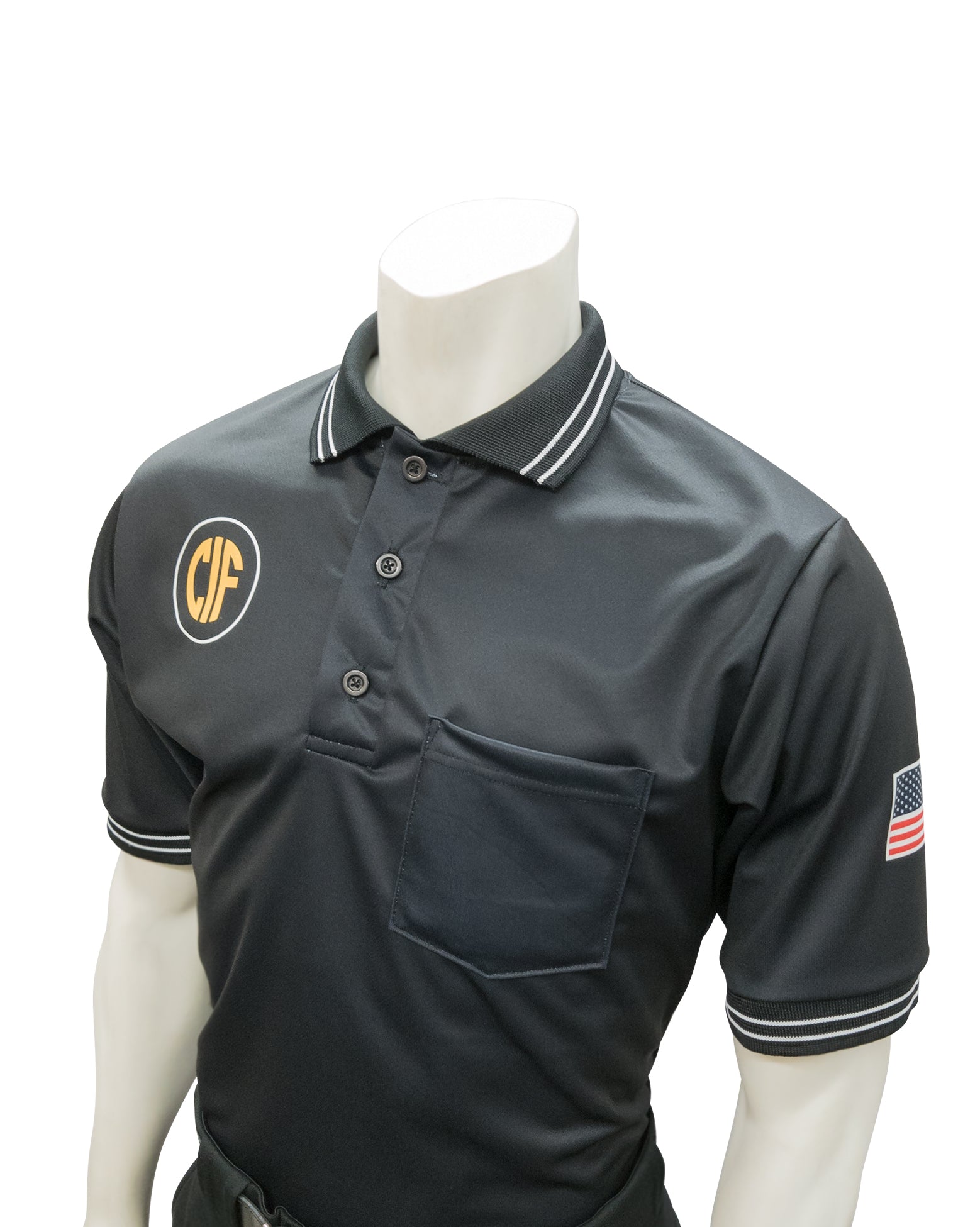 USA300CA - Smitty "Made in USA" - Short Sleeve Baseball Shirt Black
