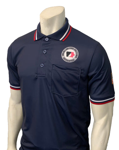 USA300IGU-NY - Smitty "Made in USA" - IGHSAU Short Sleeve Ump Shirt Navy