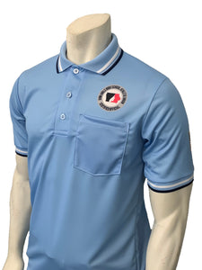 USA300IGU-PB - Smitty "Made in USA" - IGHSAU Short Sleeve Ump Shirt Powder Blue