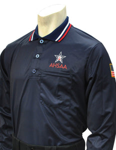 USA301AL - Smitty "Made in USA" - Dye Sub Alabama Baseball Long Sleeve Shirt - Available in Navy, Powder Blue, and Black