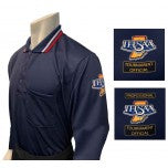 USA301IN-NY - Smitty "Made in USA" - IHSAA Long Sleeve Navy Umpire Shirt