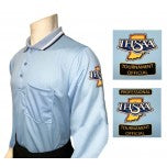 USA301IN-PB - Smitty "Made in USA" - IHSAA Long Sleeve Powder Blue Umpire Shirt