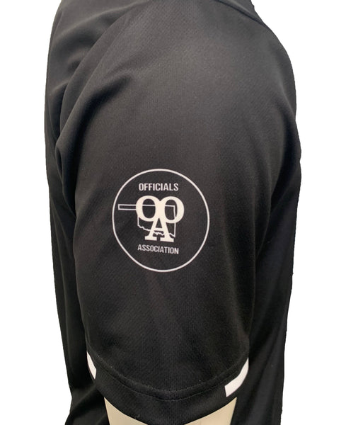 USA310OK-BK - Smitty "Made in USA" - "OSSAA" Short Sleeve Black Softball Umpire Shirt