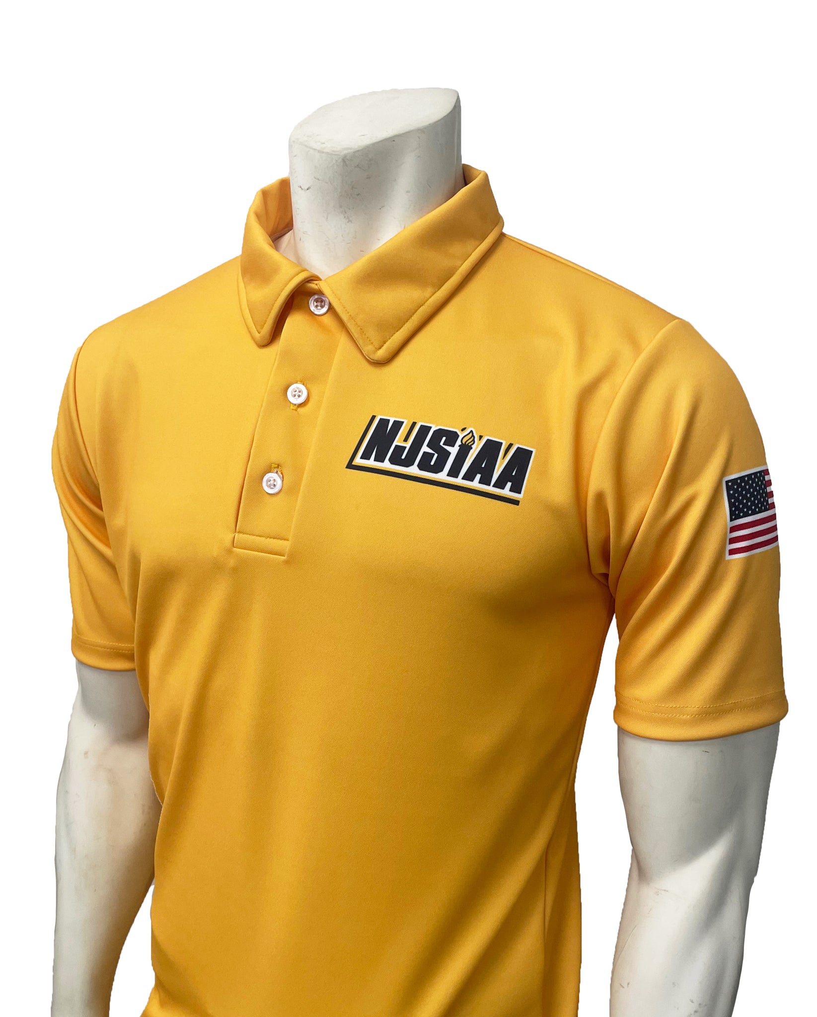 USA400NJ-GLD - Smitty "Made in USA" - NJSIAA Men's Cross Country and Track Short Sleeve Shirt