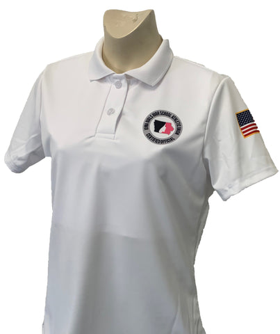 USA402IGU - Smitty "Made in USA" - IGHSAU Women's Short Sleeve  "WHITE" Volleyball Shirt
