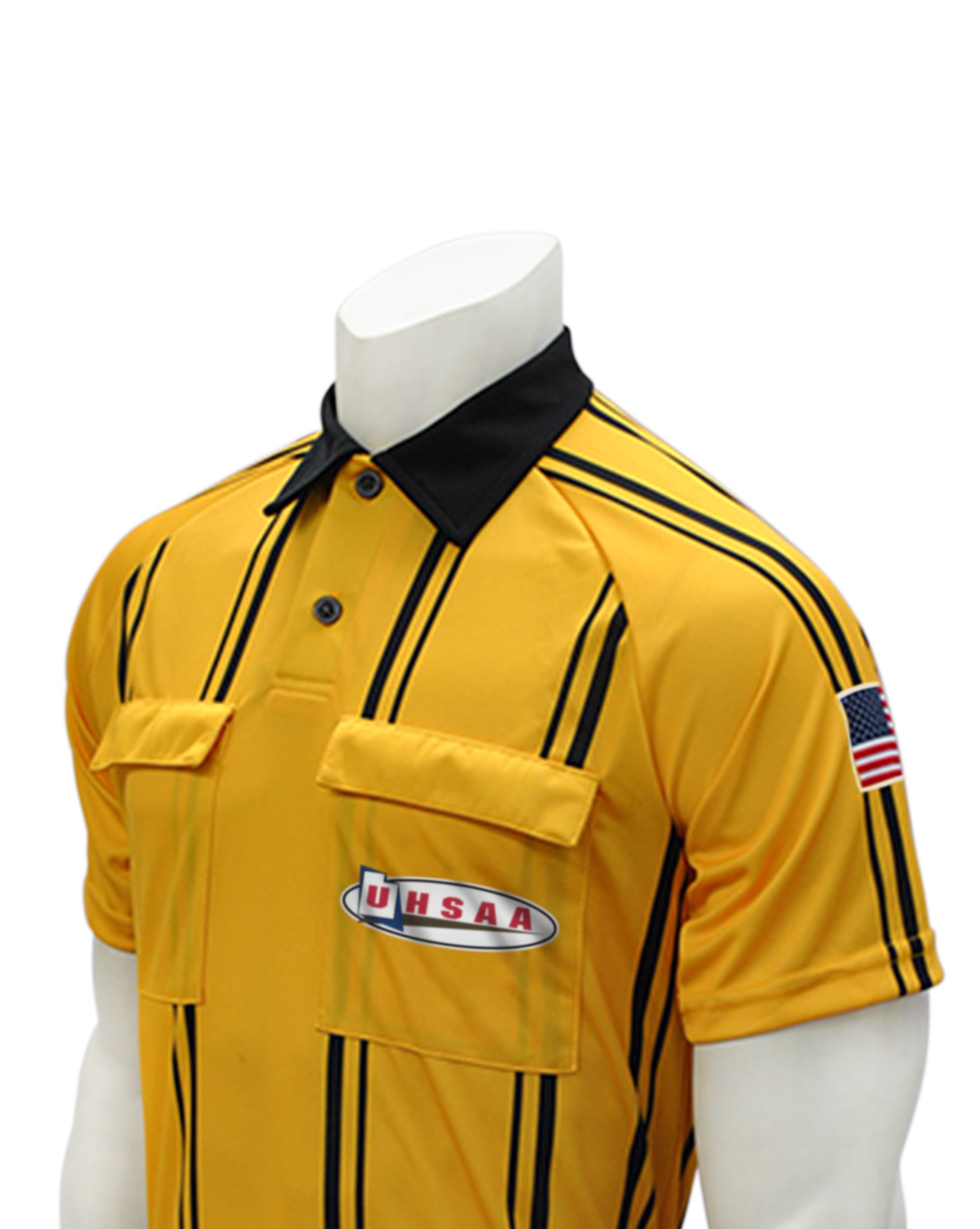 USA900UT - Smitty "Made in USA" - Dye Sub Gold Soccer Short Sleeve Shirt