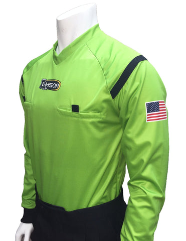 USA901LA GR - Smitty "Made in USA" - Dye Sub Louisiana Soccer Long Sleeve Shirt