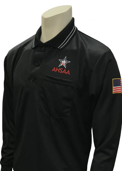 USA301AL - Smitty "Made in USA" - Dye Sub Alabama Baseball Long Sleeve Shirt - Available in Navy, Powder Blue, and Black