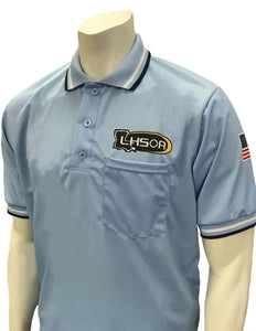 USA300LA - Smitty "Made in USA" - Short Sleeve Baseball Shirt Powder Blue