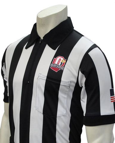 USA130OH-607 - Smitty "Made in USA" - "BODY FLEX" "OHSAA" Short Sleeve Football Shirt